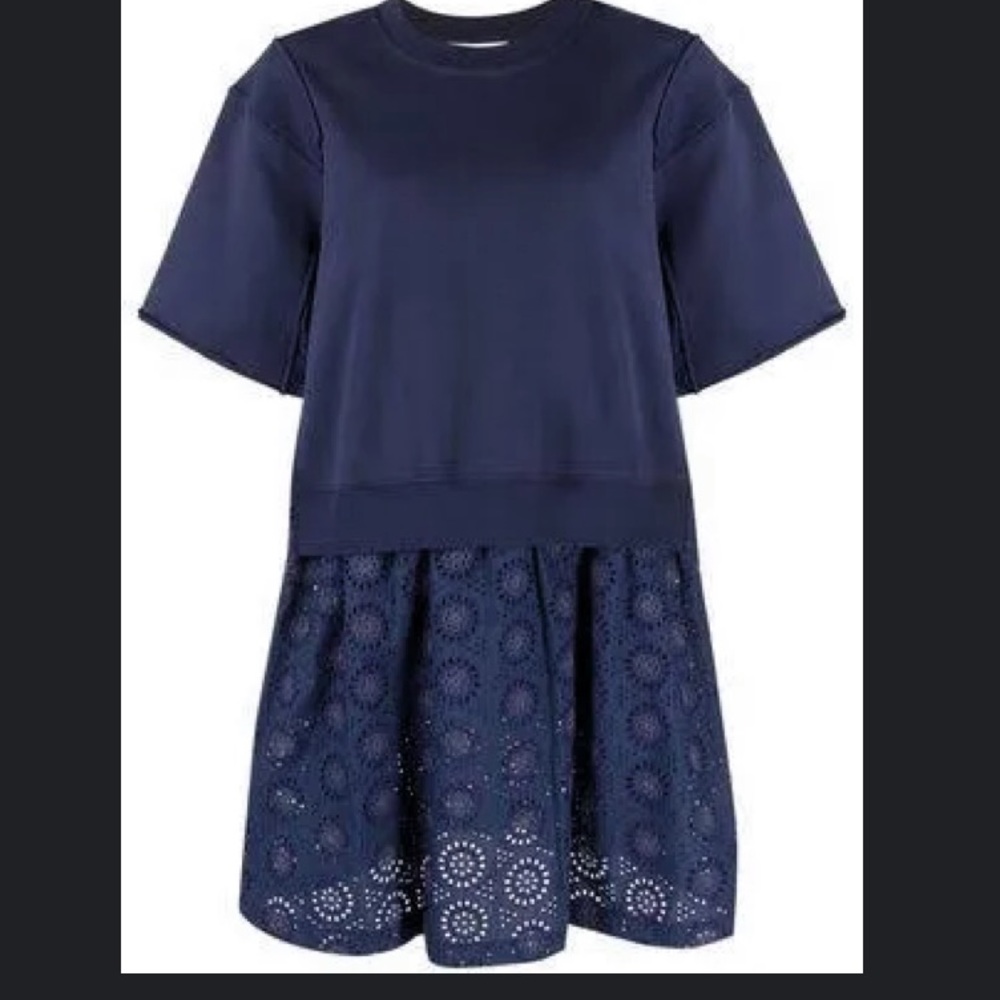 See by Chloe Royal Navy Dress